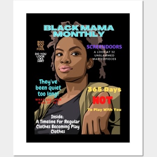 Black Mama Monthly Posters and Art